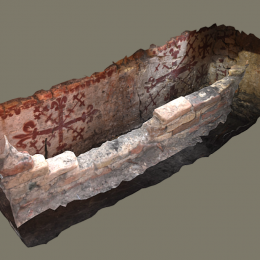 Grafkelder Sint-Amandskapel in 3D