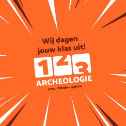 Win '123 archeologie' T-shirts voor de hele klas!