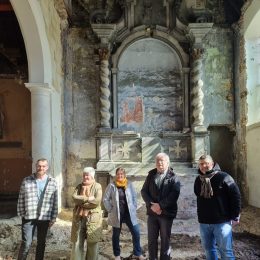 Verborgen altaar van de Onze-Lieve-Vrouw van Nazarethkapel opnieuw zichtbaar!