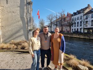 Pascal Ennaert, Femke Germonpré en Caroline Landsheere